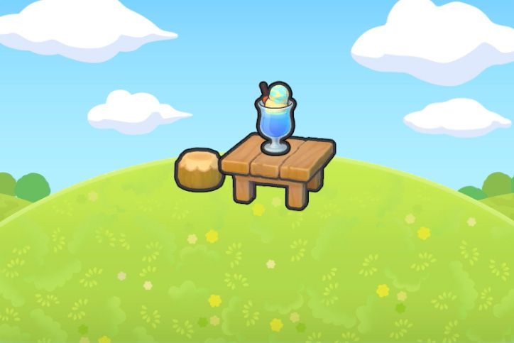 Coin boisson glacée océan