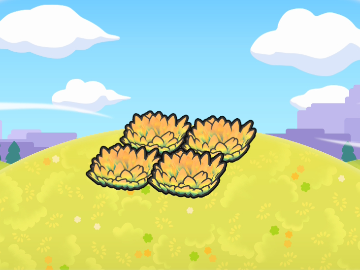 Hautes herbes jaunes en altitude