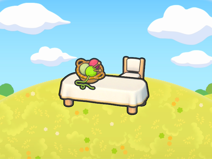 Espace pour le tricot