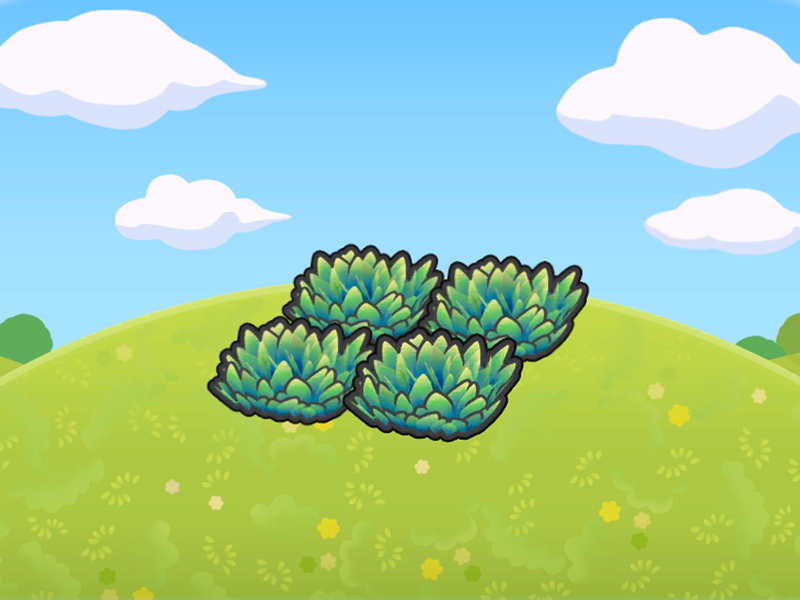 Hautes herbes vertes