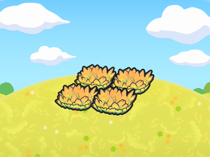 Hautes herbes jaunes