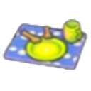 Flowery Table Setting