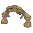 Fossile Bouclier (tronc)