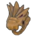 Fossile Bouclier (queue)